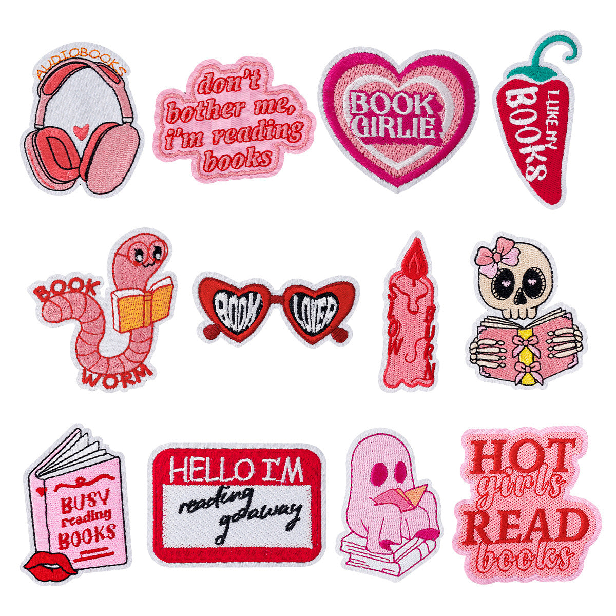 Wholesale Reading theme cute patch